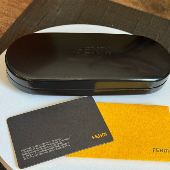 NIB Authentic Fendi "Readers"
(Reading Glasses) 0 Power Fill w/ Your Own Script! - Picture 9 of 11